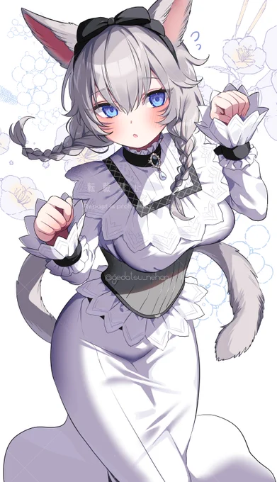 猫の日ミコッテ#FF14art #FF14イラスト 
