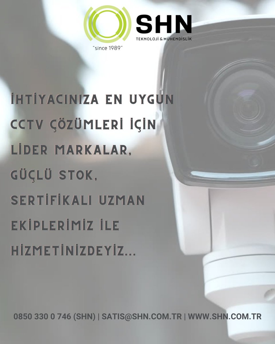shnteknoloji's tweet photo. Her ölçekteki CCTV projeleriniz için Lider Markalar, Güçlü Stok ve Sertifikalı Uzman Ekiplerimiz ile hizmetinizdeyiz.
#shnteknoloji #ipcctv https://t.co/GzmP8sdZer