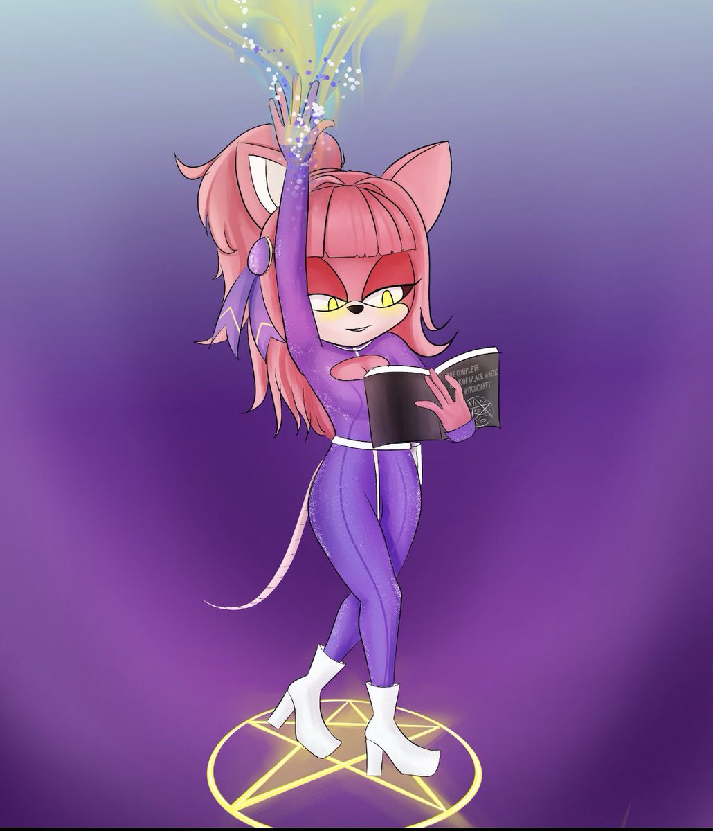 charty_fred's tweet image. A Magical Marzanna 💫
#sonicstyle #art #magicalart
