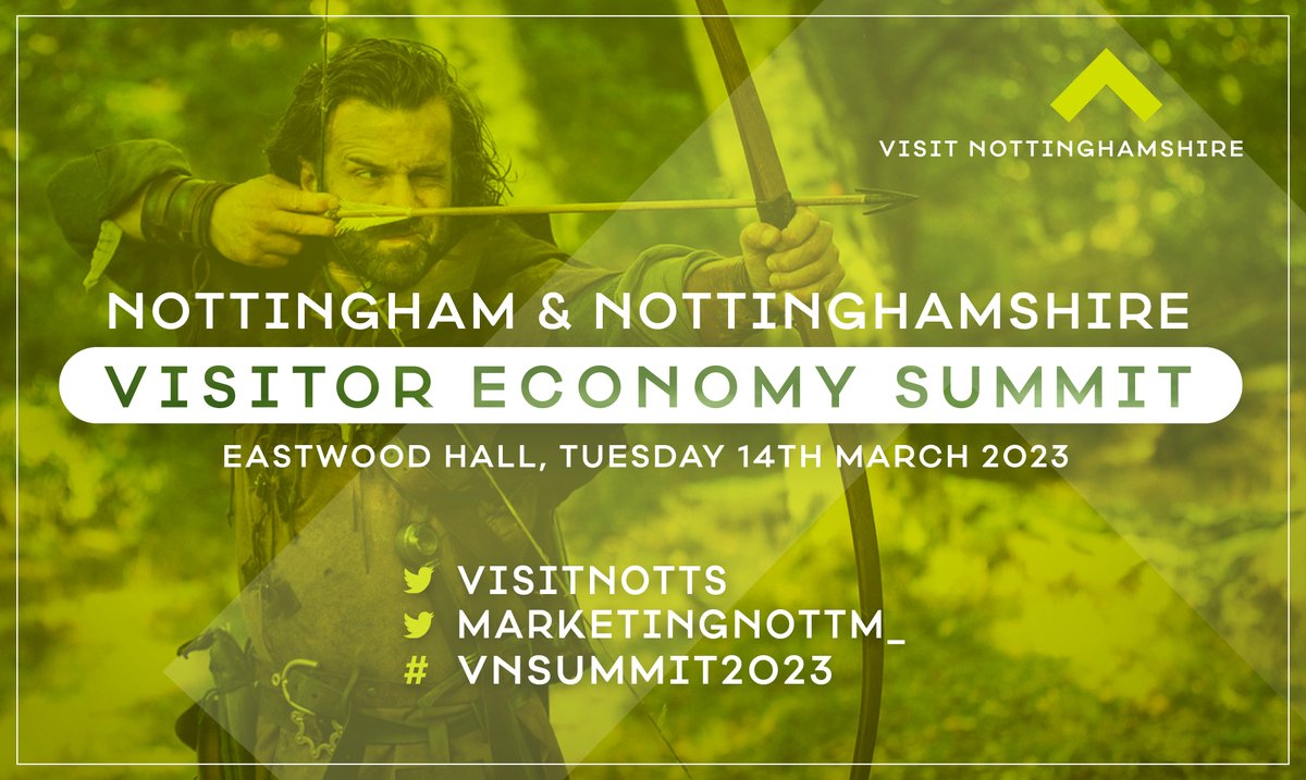 MarketingNottm_'s tweet photo. We've announced details of our Visitor Economy Summit on the 14th of March at @EastwoodHall and have some great guest speakers lined up 🔊

Places are booking up fast with limited spaces still available.

Book now to avoid dissappointment here: https://t.co/eGiJ5Adkjp https://t.co/Zhw2s6EdXI