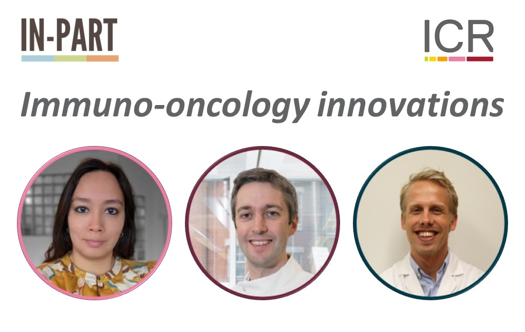 📢Upcoming event news!

<a href="/ICR_London/">The ICR</a> 's Esther Artwert, @erik_wennerberg and <a href="/stveep/">Steve Pettitt</a> will be introducing their #immunooncology projects to possible industry partners next Tuesday in the latest in <a href="/IN_PART/">Inpart</a> 's online Global Challenges series.

Sign up here! mailchi.mp/in-part.co.uk/…