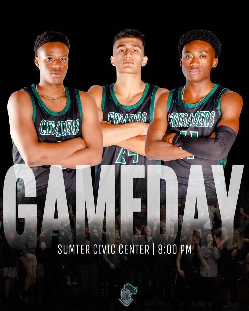 🚨🏀GAMEDAY🏀🚨

Come support our Varsity Crusader teams in the SCISA State 3A Semi-Final games! 

📆 February 22nd

6:30 PM-Varsity Women vs Orangeburg Prep
8:00 PM-Varsity Men vs Hilton Head Christian Academy

📍Sumter County Civic Center, 700 W Liberty St, Sumter, SC 29150