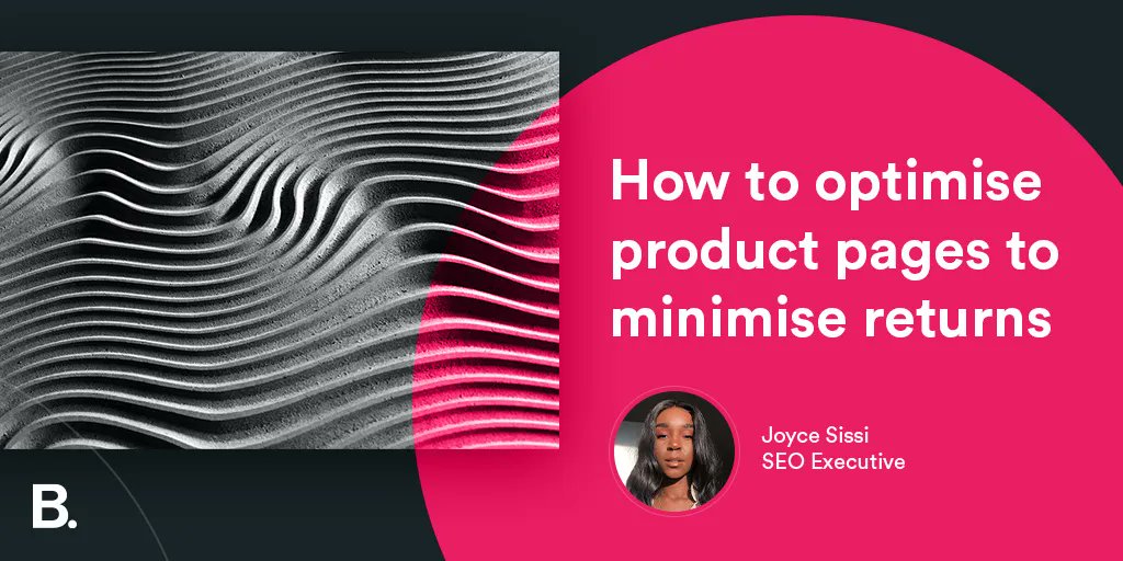 Do you want to reduce product returns and boost profit margin? This post explains how you can revolutionise your brand’s returns process by optimising product pages. buff.ly/3SiMOGk