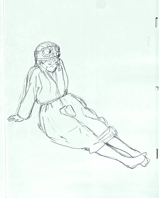 今日は少しだけ自由に鉛筆が走る瞬間がありました。もっと自由に描きたいなともがいています。 