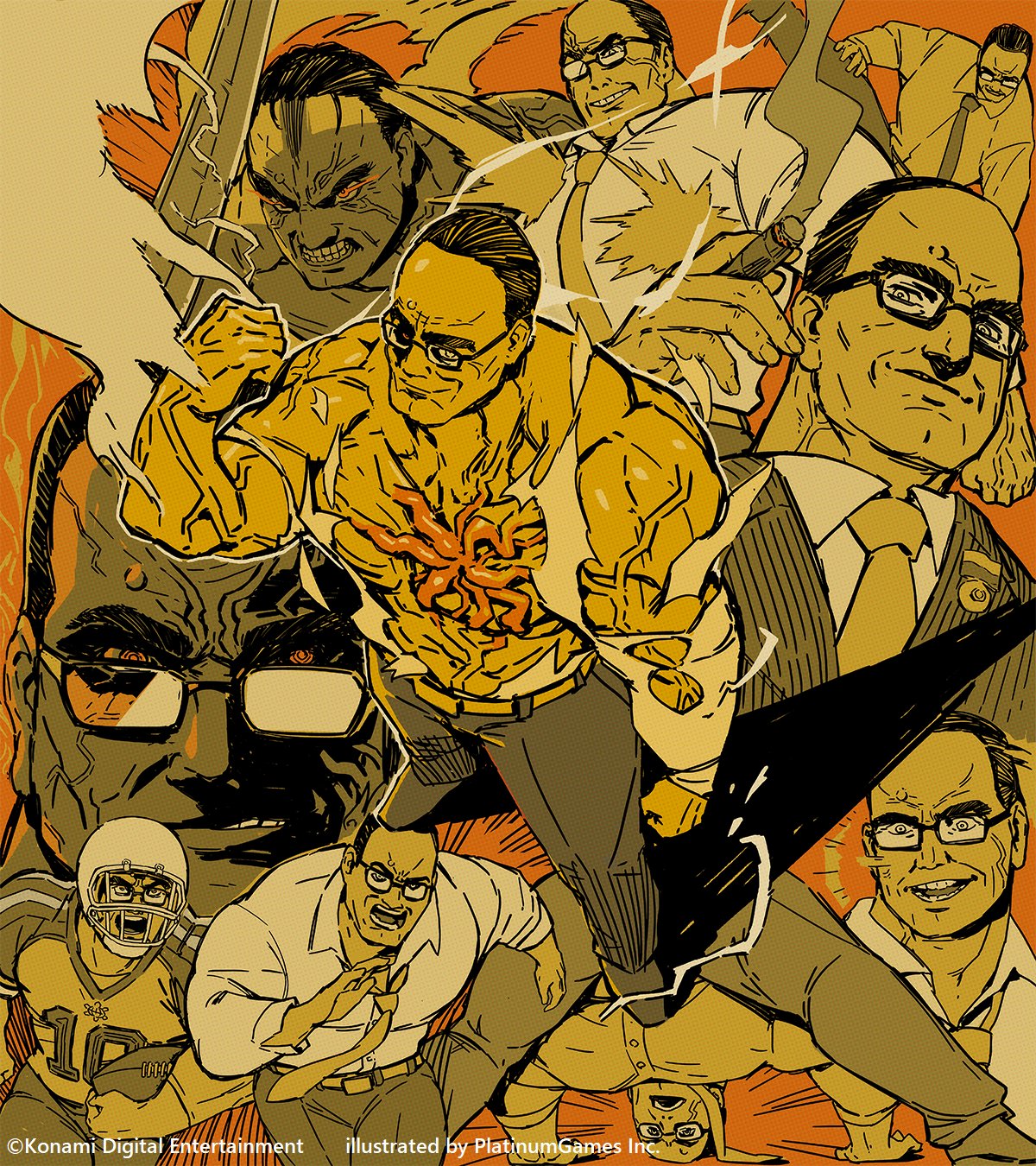 THE ART OF VIDEO GAMES on Twitter: "Official art | Metal Gear Rising