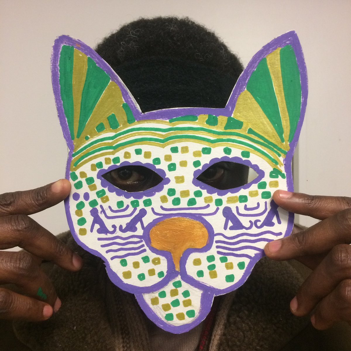 MintStMusicFest's tweet photo. Carnival masks painted by the Mental Health group for the Mardi Gras celebration at @BlackfriarsSett. Thanks to @lb_southwark for funding. https://t.co/sbLXduLqrt