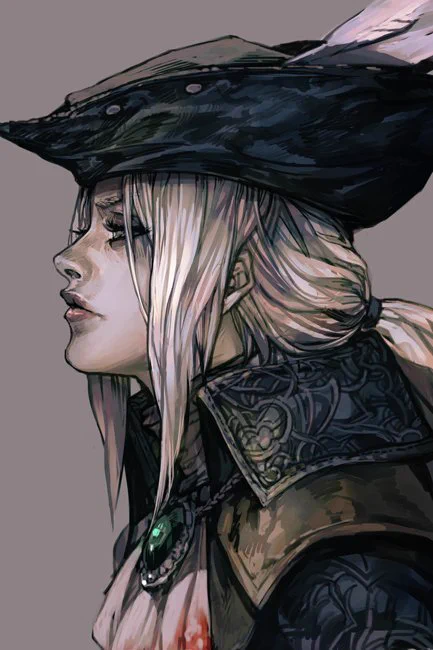Fan art | Bloodborne - Lady Maria of the Astral   