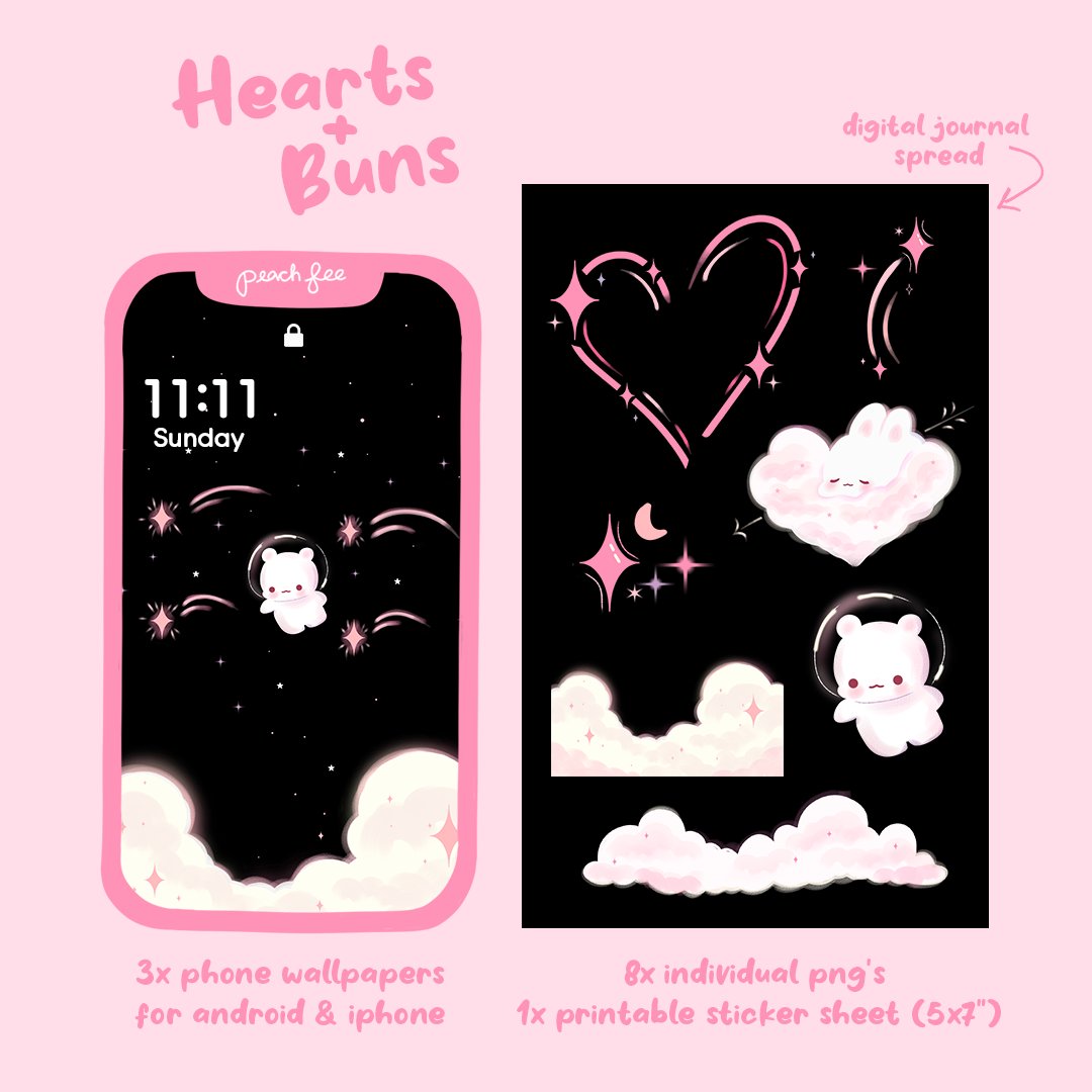 peachfee's tweet photo. 💖 Spreading the love with Hearts+Buns (mini digital pack), it's available on my kofi shop 💖
https://t.co/8Q928UieAH
-
#digitalpack #printables https://t.co/JQGe8dkN1A