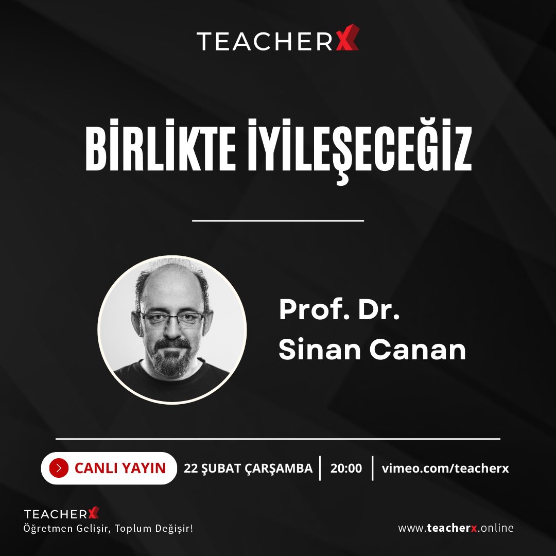 Bu akşam Prof. Dr. <a href="/SinanCanan/">Sinan Canan</a> ile herkesin katılımına açık bir yayın gerçekleştireceğiz. Yaralarımızı bir anda sarmak mümkün değil, önümüzde uzun bir yol var ve bu yolda ülkemiz, geleceğimiz, öğrencilerimiz, çocuklarımız için çaba sarf ederek “birlikte iyileşeceğiz.”