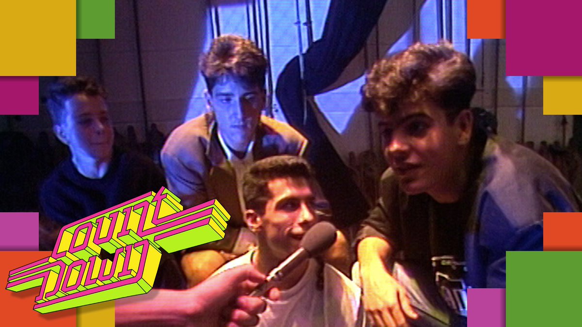 CountdownMusic's tweet photo. Watch on YouTube: @wesselvandiepen interviewing @NKOTB on Countdown in 1989 > https://t.co/fAffWwWZam
#NewKidsontheBlock https://t.co/IaiQiAOU6l