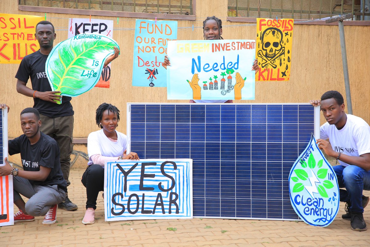 IAtuhamize's tweet photo. Let's unite to cut our dependence on fossil fuels and build a more sustainable, cleaner future.
#FossilBanksNoThanks #YesSolar #CleanEnergyCleanFuture #RiseUpMovement
@Barclays @StanChart
@350 @MarshGlobal @StandardBankZA
@Riseupmovt https://t.co/a8wCza55mr