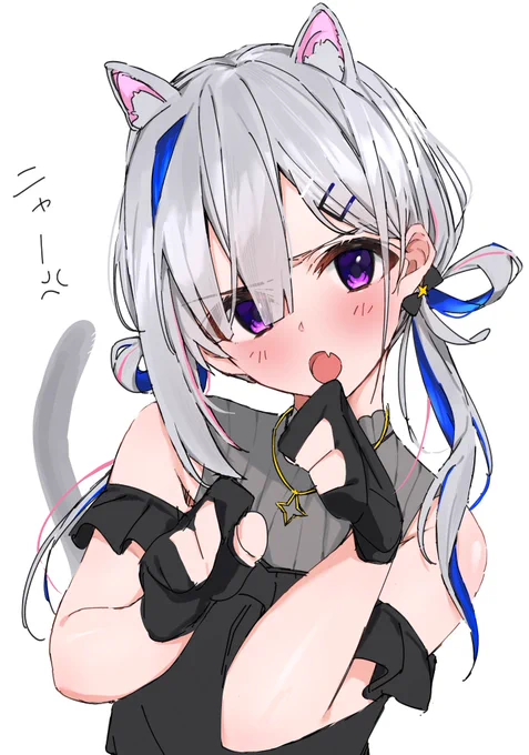 猫の日かなたそ #かなたーと 