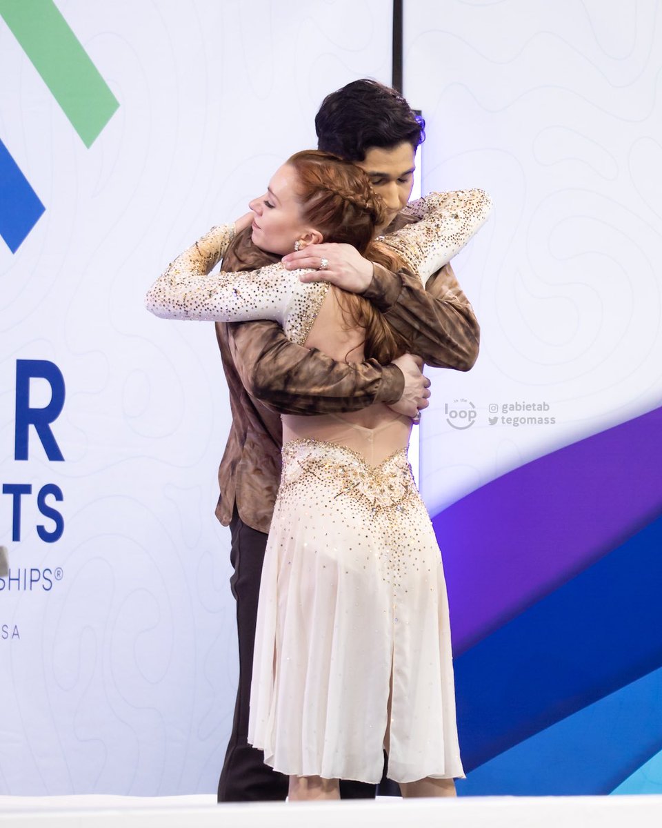 InTheLoPodcast's tweet photo. many hugs for #MarjorieLajoie and #ZacharyLagha after their free dance at #4ContsFigure 🥺🫂 https://t.co/7e4NmcCTiA