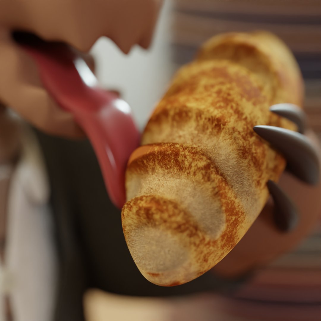 Silk_0x's tweet photo. who this? #3Dized @Siren95_eth @KaijuKingz #art #b3d #cycles https://t.co/Cv3ZgZY7kQ