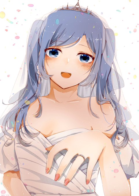 ハニーウィップちゃん、ウェディングドレス姿も素敵だね....可愛いね......一生愛すると誓うよ..... 