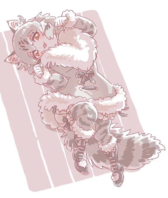 胸毛再掲 #猫の日 #オリフレ 