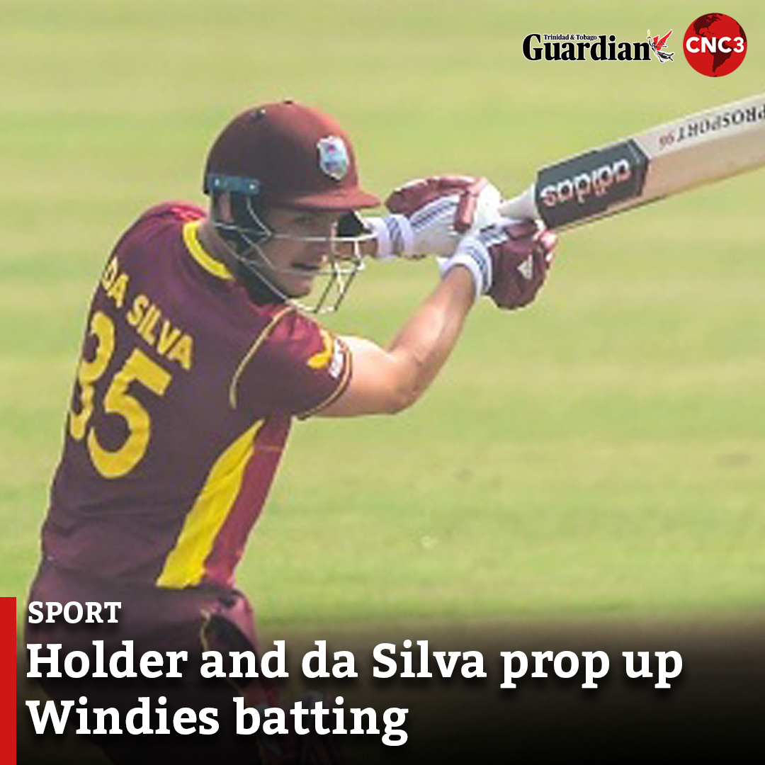 CNC3TV on Twitter "Jason Holder and Joshua da Silva gathered purposeful halfcenturies and West