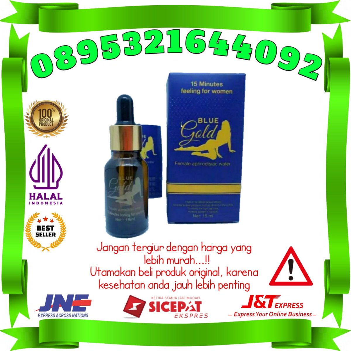 FarmastoreH's tweet photo. Jual Perangsang Blue Gold 

Order WhatsApp : 0895321644092

 Perangsang serbuk untuk mengairahkan supaya wanita agresif dan minta hubungan intim dengan sendirinya.Berbentuk serbuk tanpa rasa,warna,bau,mudah larut ke air dan bisa juga campur ke makanan
Reaksi 3 menit tahan 5 jam https://t.co/Lvwvao0gxw