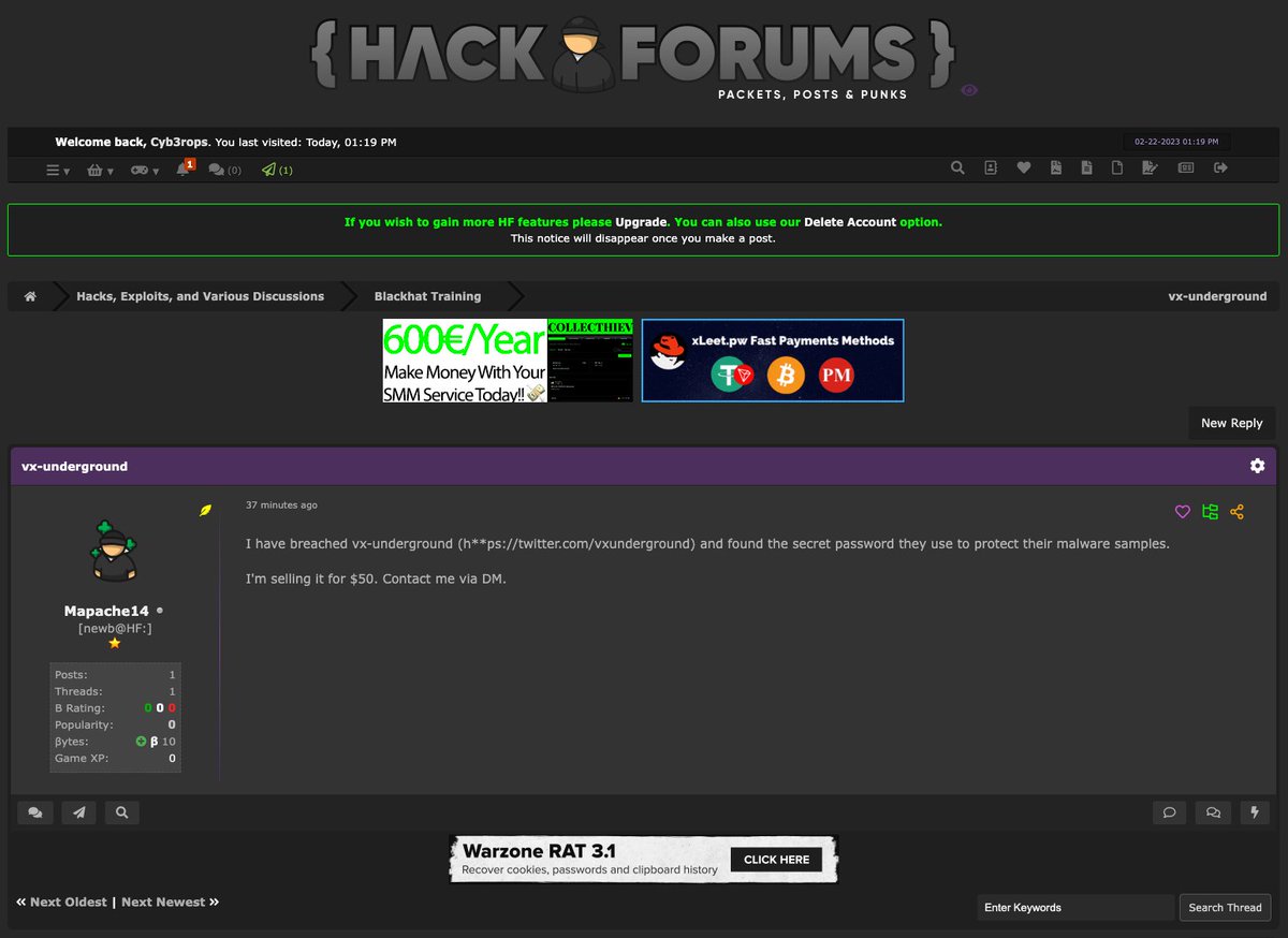 Florian Roth ⚡️ tweet media