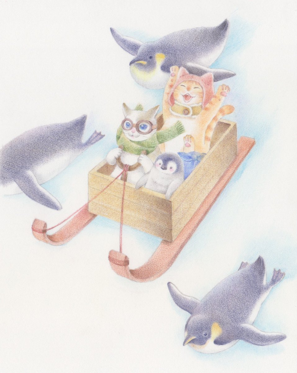 「#猫の日 #猫の日2023 これからも描いていきたいです～ 」|モクハタのイラスト