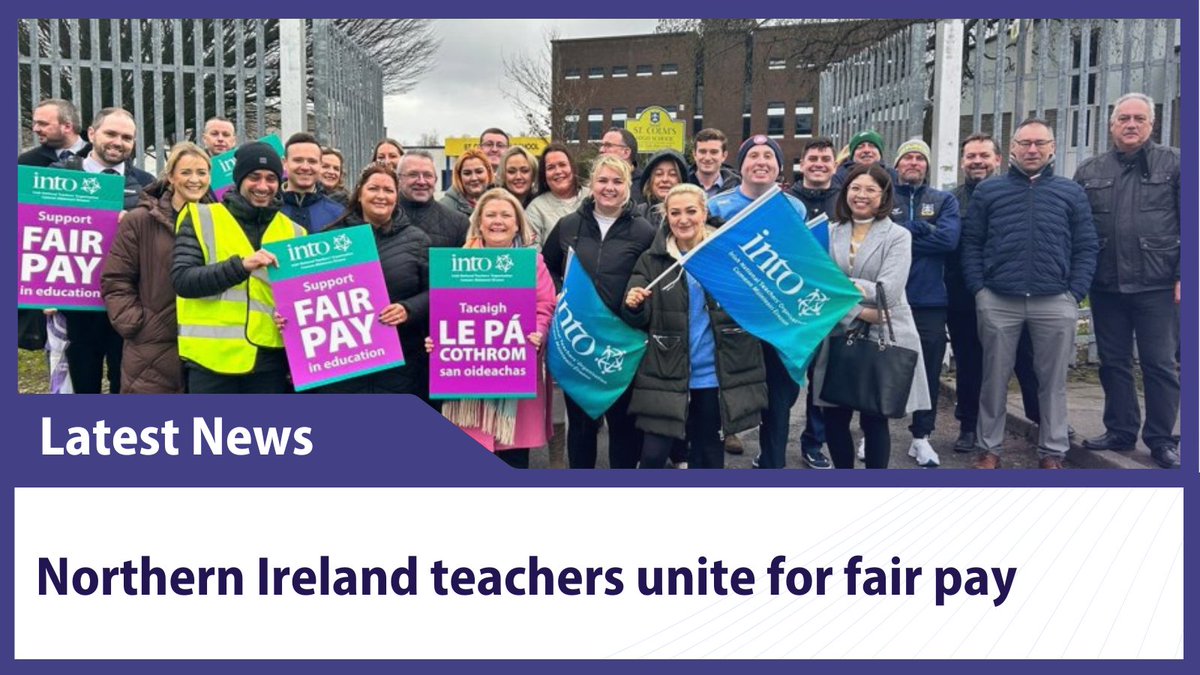 INTO (Irish National Teachers' Organisation) on Twitter "In a long