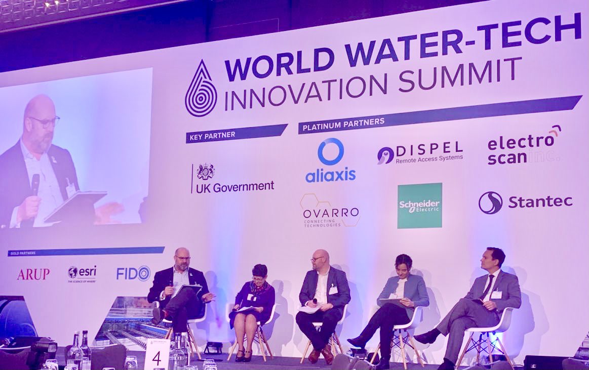 MarkFletcher789's tweet image. Chair of Regulators Forum at #WorldWaterTech discussing roles and perspectives in building climate resilience and incentivising sector-wide collaboration and innovation. Panel: Sally Gutierrez, Senior Advisor, US EPA
Vera Eiró, ERSAR 
Marc Hannis, Ofwat
Vitor Saback, NWA Brazil