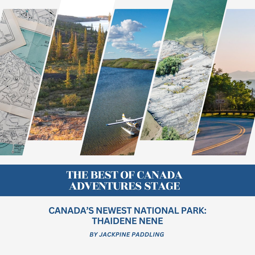 OutdoorAdvShow's tweet photo. #OutdoorExplorers,
The Thaidene Nene is four times bigger than the Algonquin. Come to the Best of Canada Adventures Stage and learn about what the park offers as a paddling destination, presented by wilderness paddle guide Dan Wong!
Buy tickets now: https://t.co/Ey0Nmc85Ry https://t.co/LTOuTYGp7G
