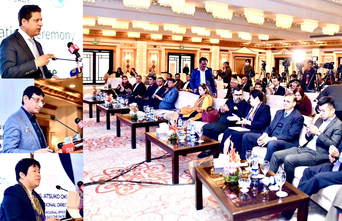 #NADRA is deploying #DigitalTech to unlock new possibilities for #HumanDevelopment 

Through digital public goods and #DigitalID, NADRA is promoting local efforts to meet #GlobalGoals: said Chairman NADRA @ReplyTariq 

Kudos to teams at #GokinaSmartVillage, @ITU and @USF_Pak