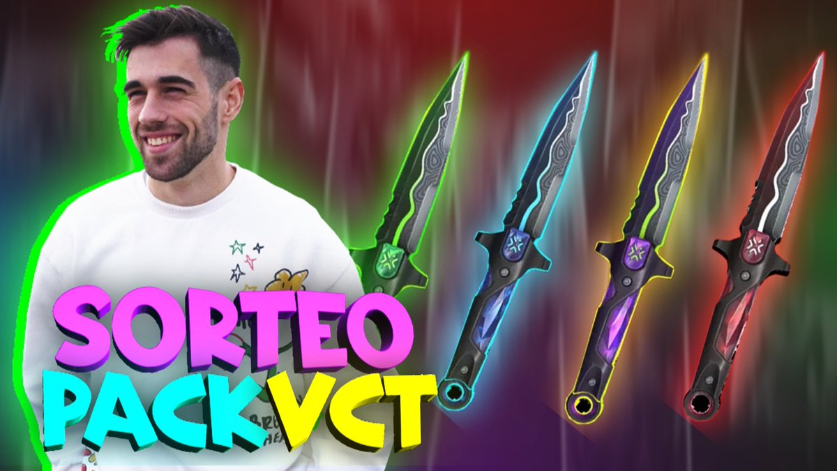 🔪 NUEVO SORTEO PACK VCT 🔪

🍑Requisitos ---
- Rt 🔃 y etiquetar a un amigo 
- Seguirme en Twitter @AlpachinoTw 
- Seguirme en Instagram : instagram.com/alpachinotw/

Finaliza 02/03/2023 🗓️
