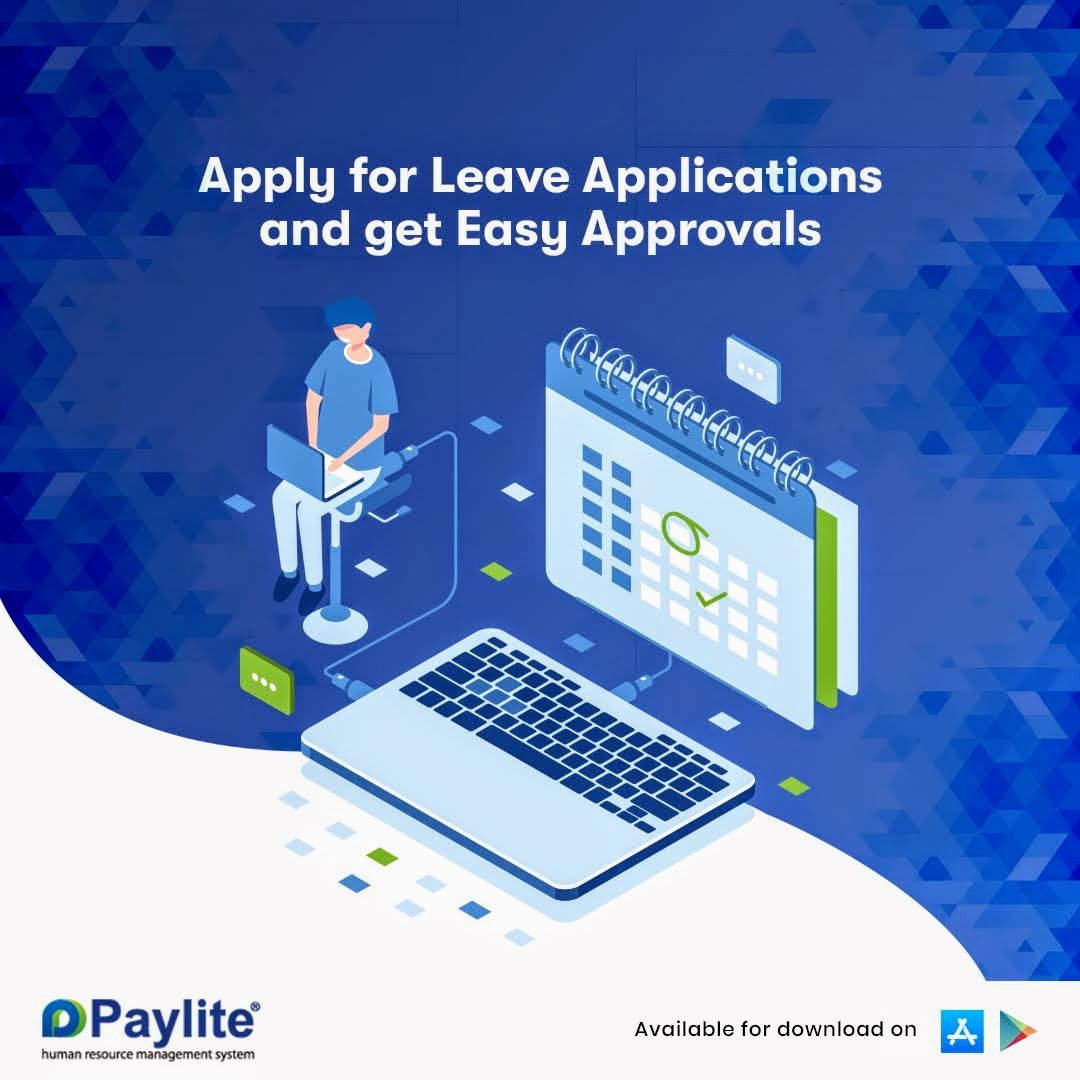 Paylite's tweet photo. An efficient #LeaveManagementSystem empowers the #HR team with a better #LeaveTracking process. Approve leaves, on-duty, and other requests on time. https://t.co/YQtC9kdzJf
#HRsoftware #HRmanagementSoftware https://t.co/qRTBG21QEb