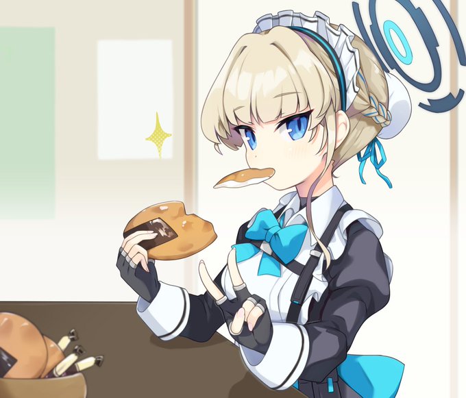ぱりっ #ブルアカ 