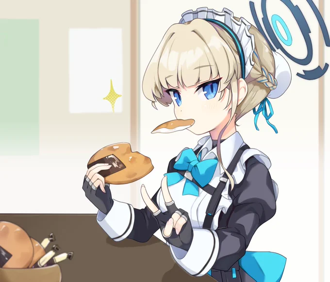 ぱりっ #ブルアカ 