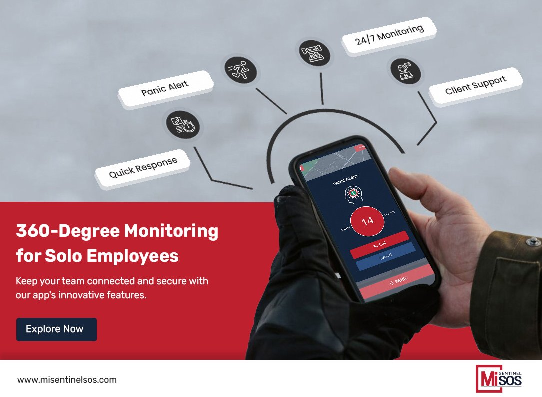 misentinelsos's tweet photo. Empower your solo employees with our app's 360-degree monitoring, keeping them connected and secure. Our innovative features enhance #productivity and safety, no matter the work environment.

Secure your lone workers - get started today! https://t.co/Moi7uXIIOI

#loneworkersafety https://t.co/p2KqDqd2Hs