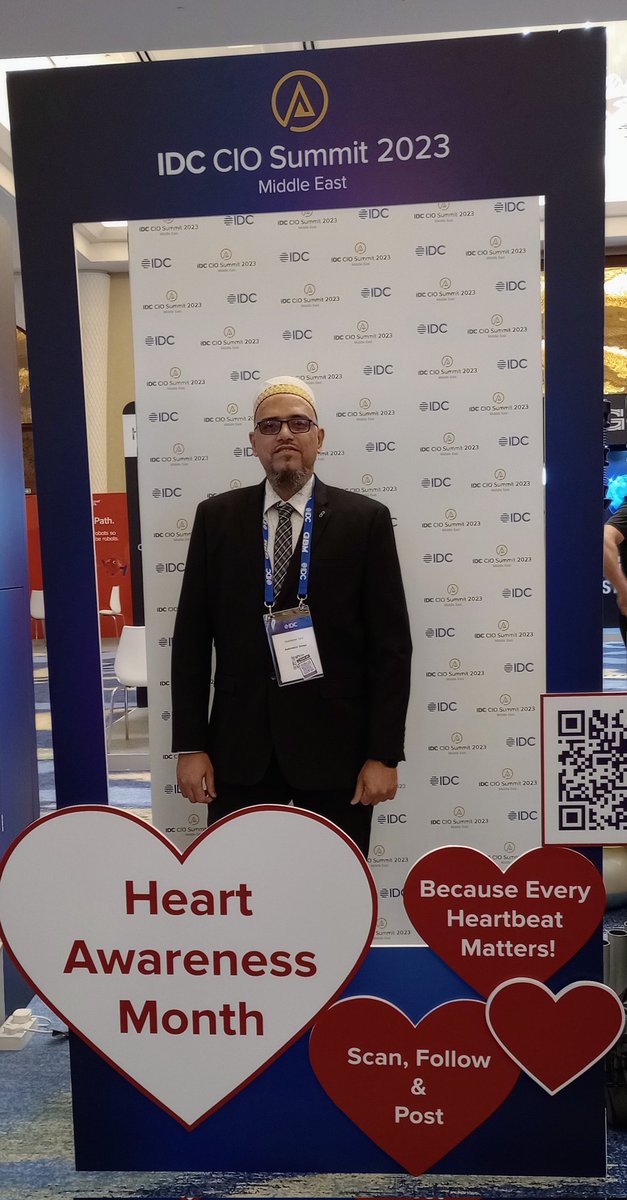 I make my heart health a priority to ensure I can support my family's needs and be dependable for them.

@idcmetaevents @idcmea
#IDCCARES #IDCMECIO #Management #MENA
#DigitalTransformation #futureofwork  #middleeast #worldheartday #family #hearthealth #hearthealthawareness