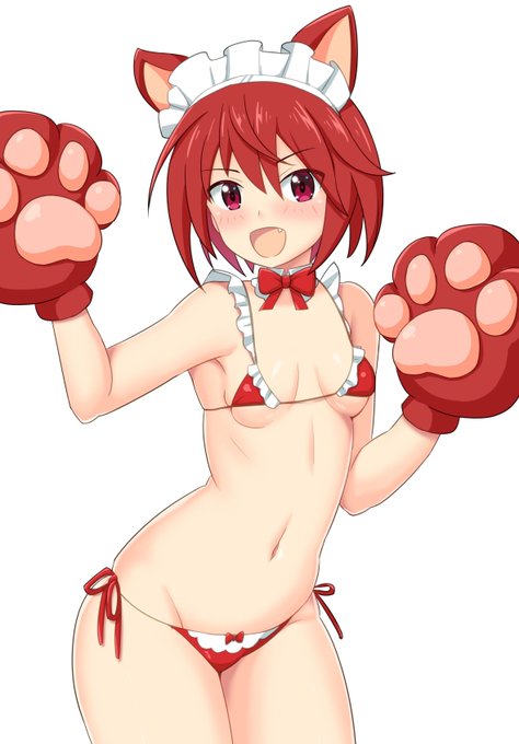 通知を読んだゴーストが囁いてる
今日はネコミミマイクロビキニメイドリンちゃんの日
と...
#アリスギアお絵かき 