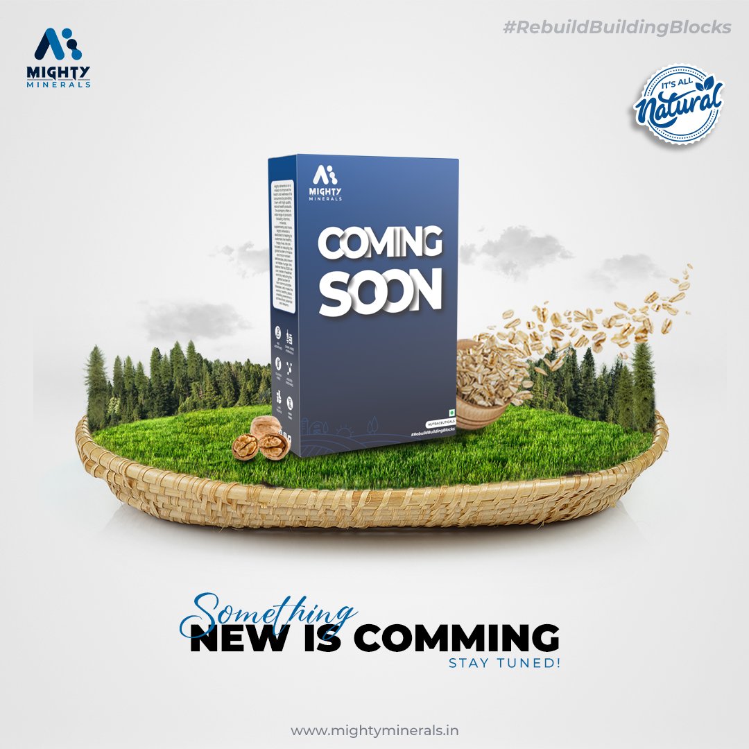 mymightymineral's tweet photo. Get ready for an exciting surprise!
#MightyMinerals #RebuildBuildingBlocks #ComingSoon #NewProduct #HealthyChoices #MightierThanYouThink #Protein #WheyProtein #HealthyLiving #IYoM2023 https://t.co/UcevhR4TzU