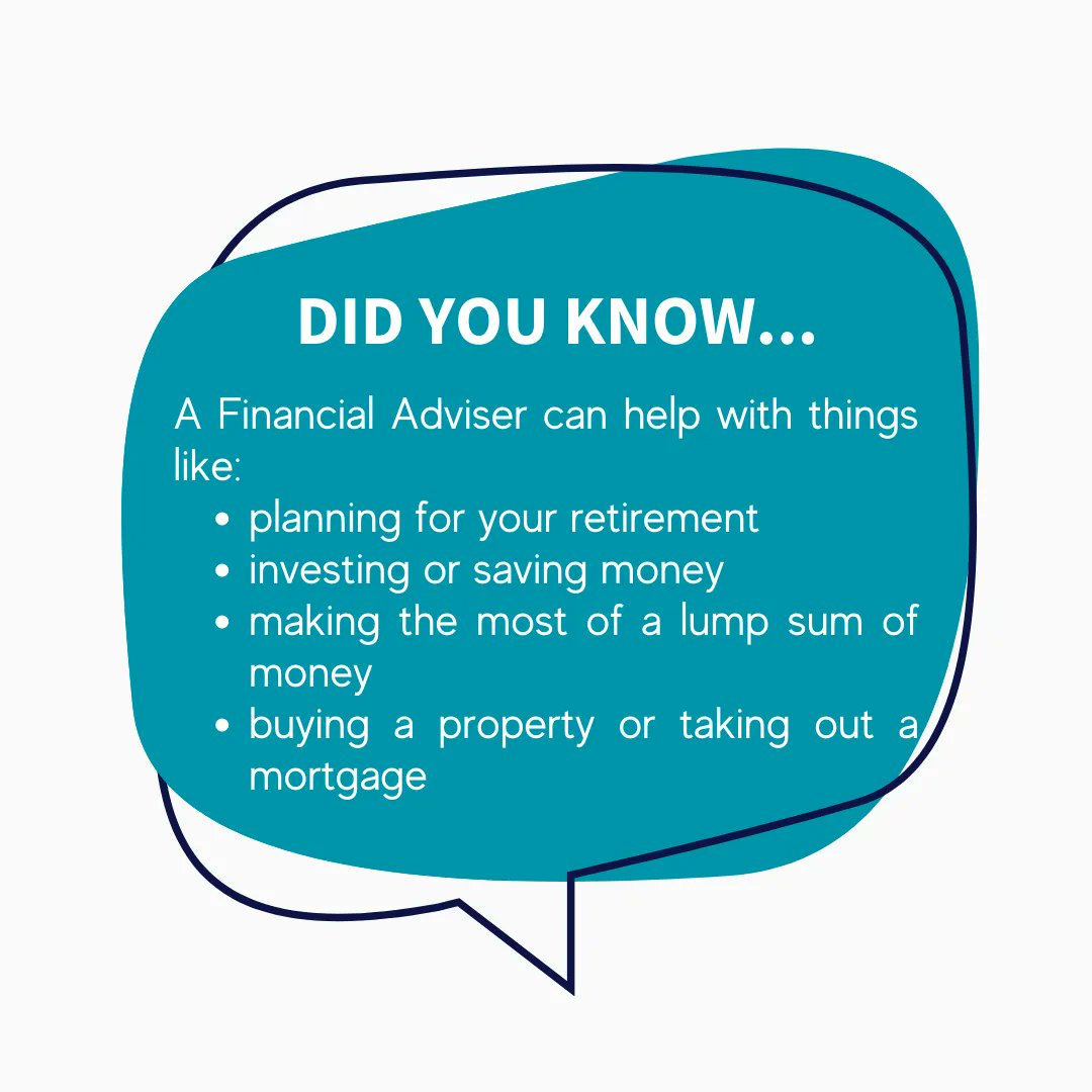 There will probably be times in your life when you’re not sure what to do with your money, or what decisions you need to make about your financial future. 

There are so many different financial products on offer and choosing between them can be difficult.