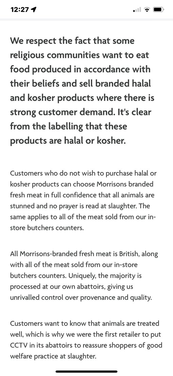 carol5ll's tweet image. @Morrisons 👏🏻 well done Morrisons #morrisons #britishmeat