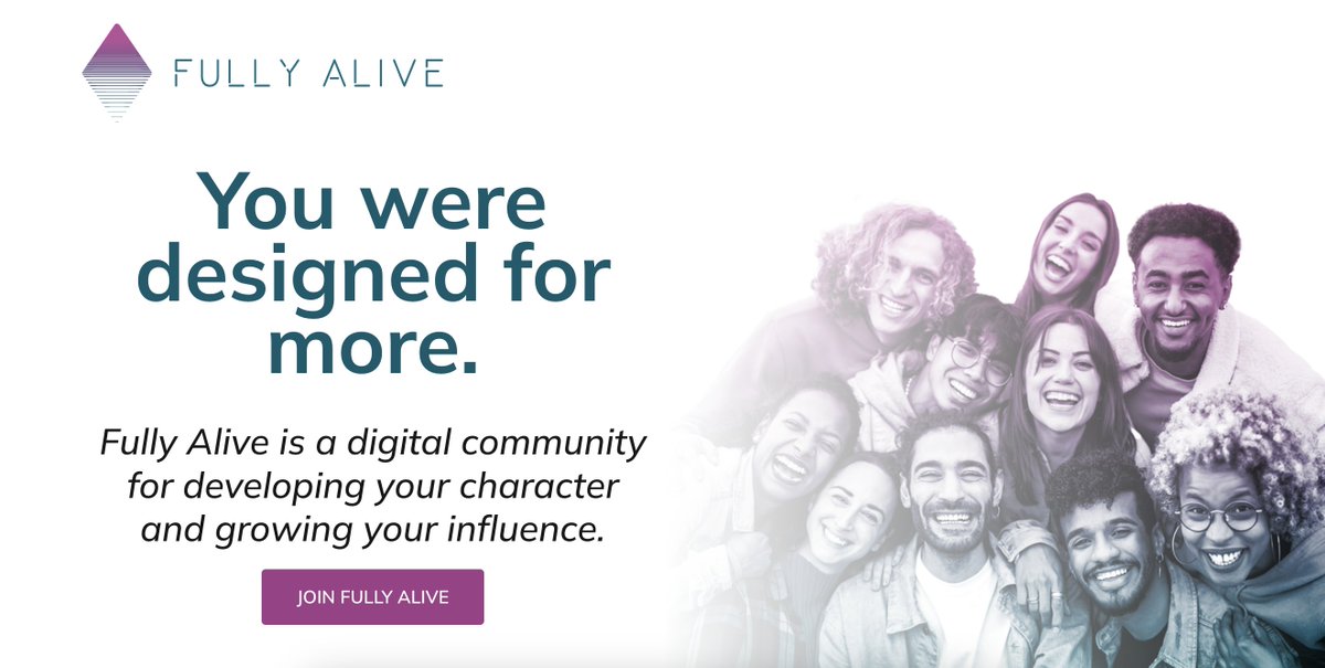 How Fully Alive are you? Engage Jesus' best. Learn how at gofullyalive.com