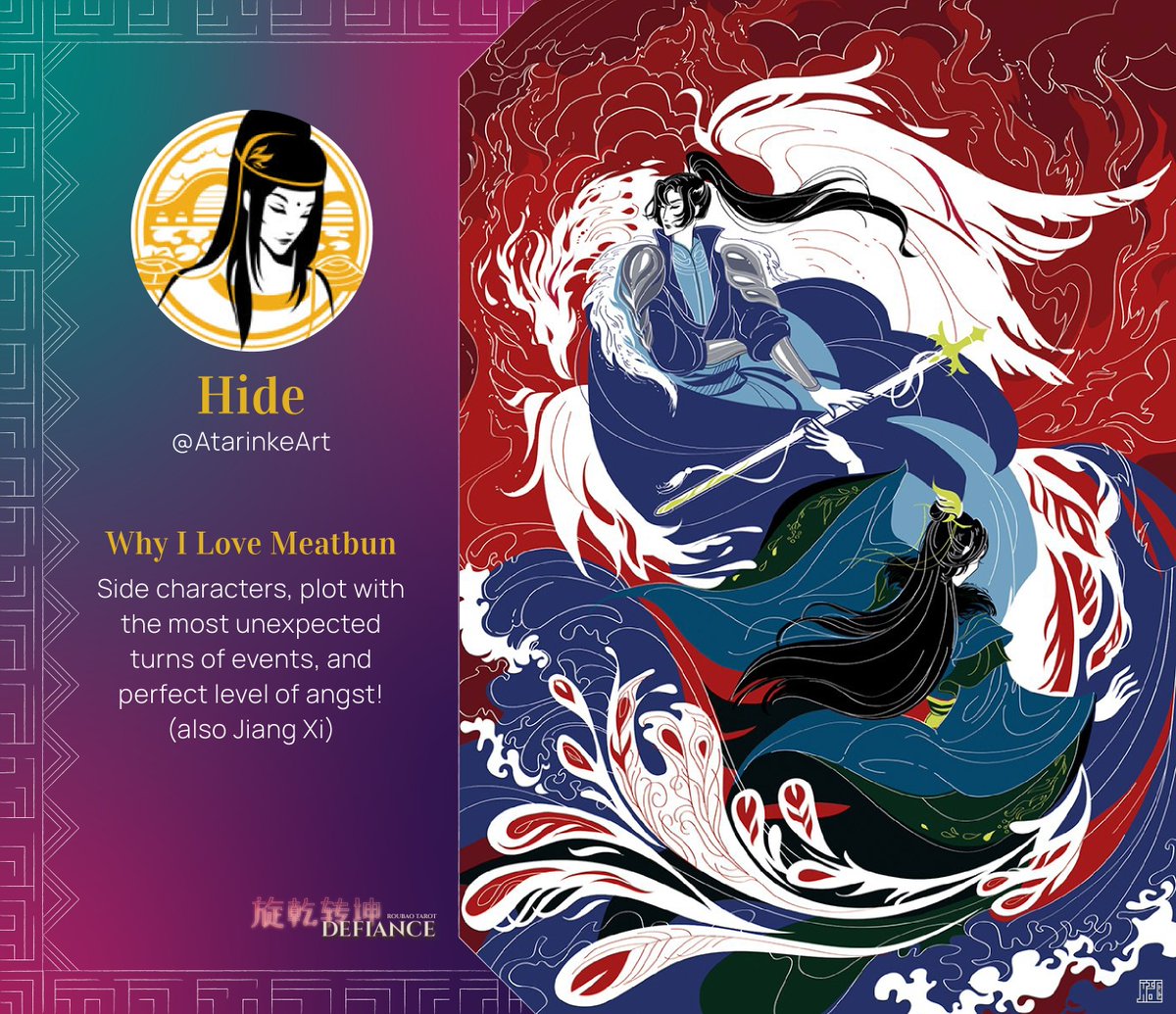 🌙 ARTIST SPOTLIGHT 🌙

Join us in admiring Hide <a href="/AtarinkeArt/">Hide|Atarinke</a>'s delicious contrasts and bold colours in their fairytale-like pieces.