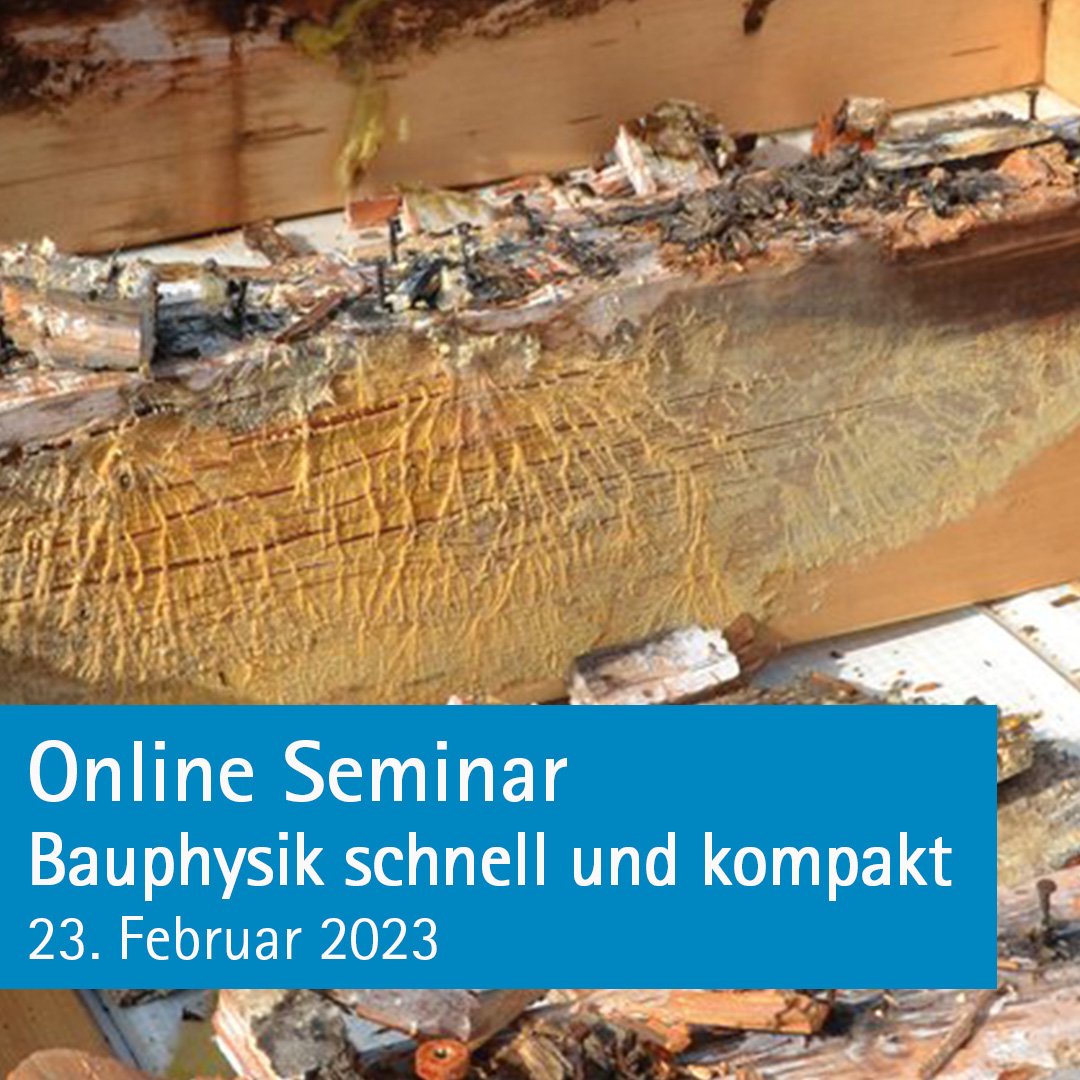 Am morgigen Donnerstag, den 23.02.2023 findet wieder ein #kostenloses pro clima #onlineseminar statt zum Thema: #Bauphysik schnell und kompakt - so schützen Sie die Konstruktion vor #Feuchteschäden!

Jetzt anmelden und #kostenfrei dabei sein:
de.proclima.com/service/semina…