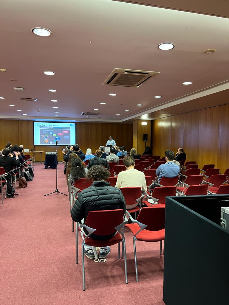 SoterixMedical's tweet photo. Thanks again to all our workshop attendees at the #Brainstimconf meeting! If you have any lingering questions, you can still come talk to us. We are in Booth #3 #brainstim #neuromodulation #neuroscience #tDCS #HDtDCS #TMS #TPS #TPBM #neuronavigation https://t.co/GcpR8Iiq1B