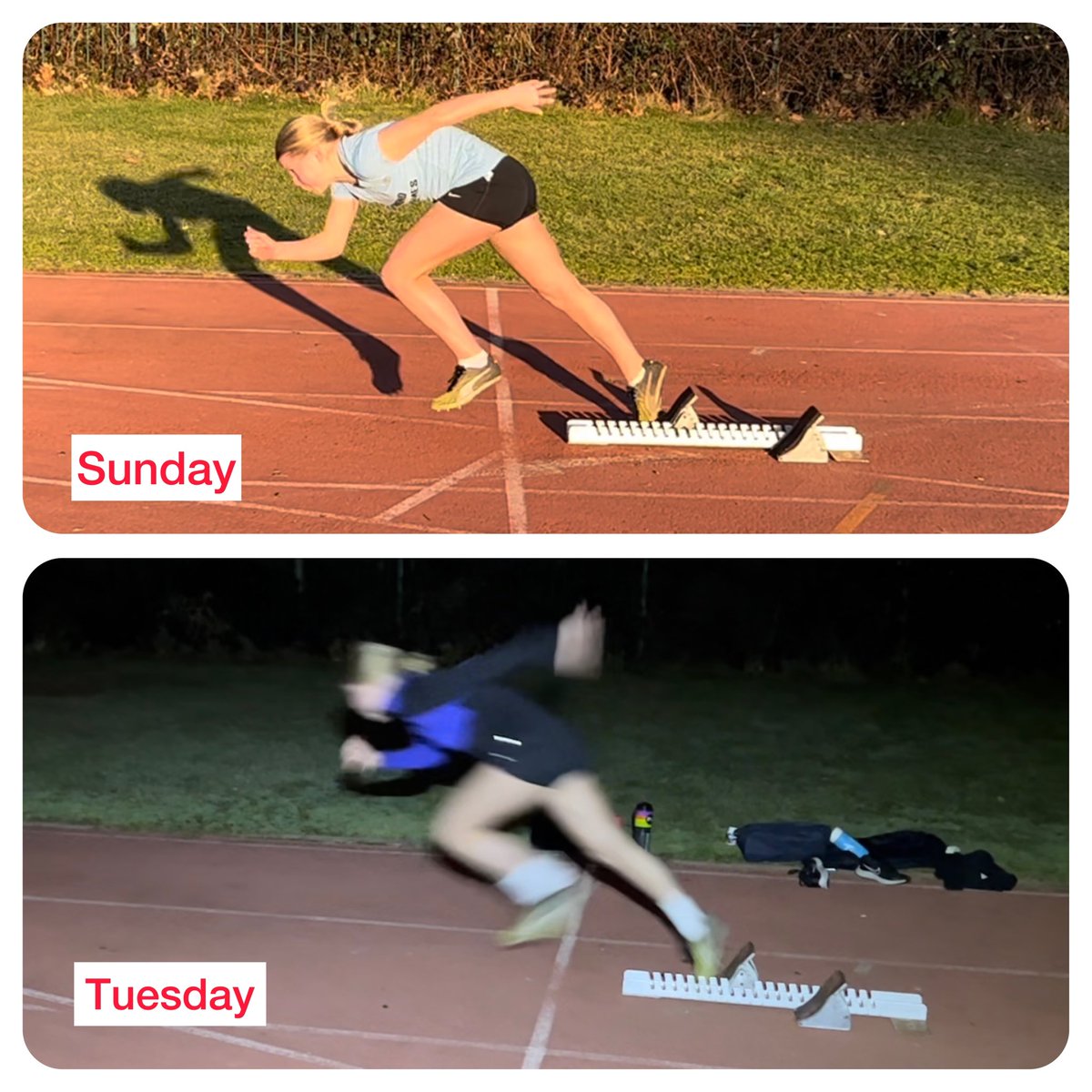 MK_Performance's tweet image. Loooots still to work on (so cut some slack 😂) but slowly but surely trying to get this 12 yr old girl’s block starts there. As always…listening, reading &amp;amp; researching from the best in the business helps…@ALTIS @StuartMcMillan1 @les7spellman @EatSleepTrain_ @BrendanThompsn