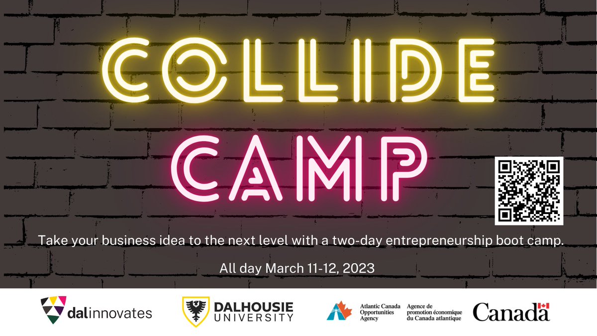 Do you have a business idea you’re ready to develop?

Applications are open now for Collide Camp - a free two-day entrepreneurship bootcamp March 11-12. 

Self-employed, side hustle, small business, startups – all types of businesses welcome. 🎨✍️🧁💻🩰

airtable.com/shrNhMOKpnoBKE…