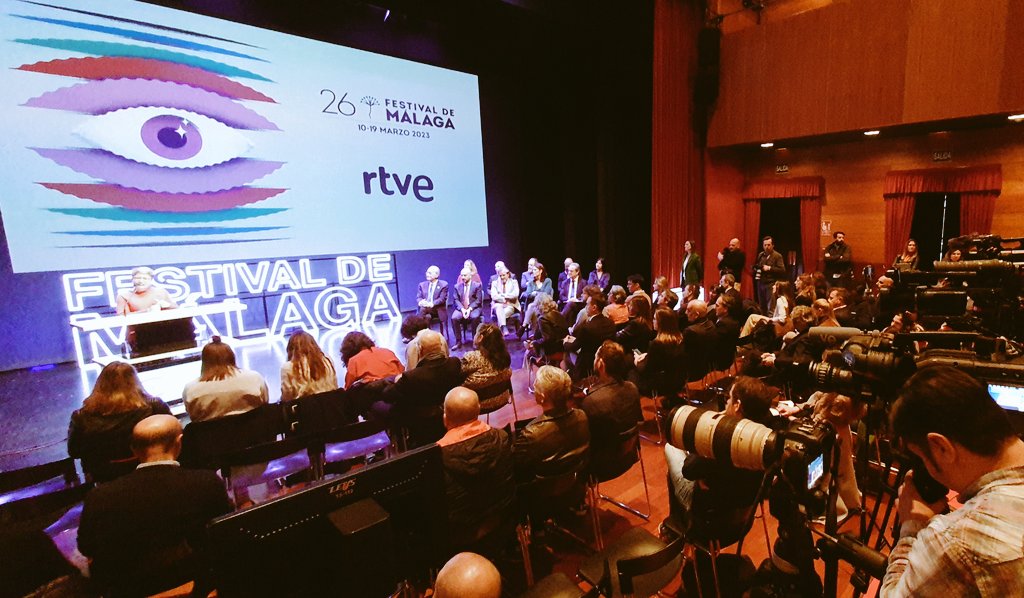 marcoypunto's tweet photo. Presentación del #26FestivalMálaga 🎥 https://t.co/ffzkF8JRAu