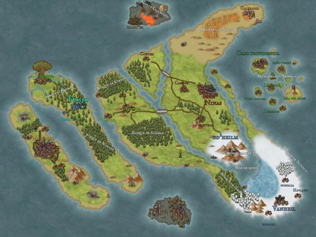 Segosego02's tweet photo. He creado mi primer mapa para una campaña de rol, os lo dejo por si a alguien le interesa. Yo lo estoy usando para Dragones y Mazmorras y cumple bastante bien. https://t.co/R7Dgi9XoLc