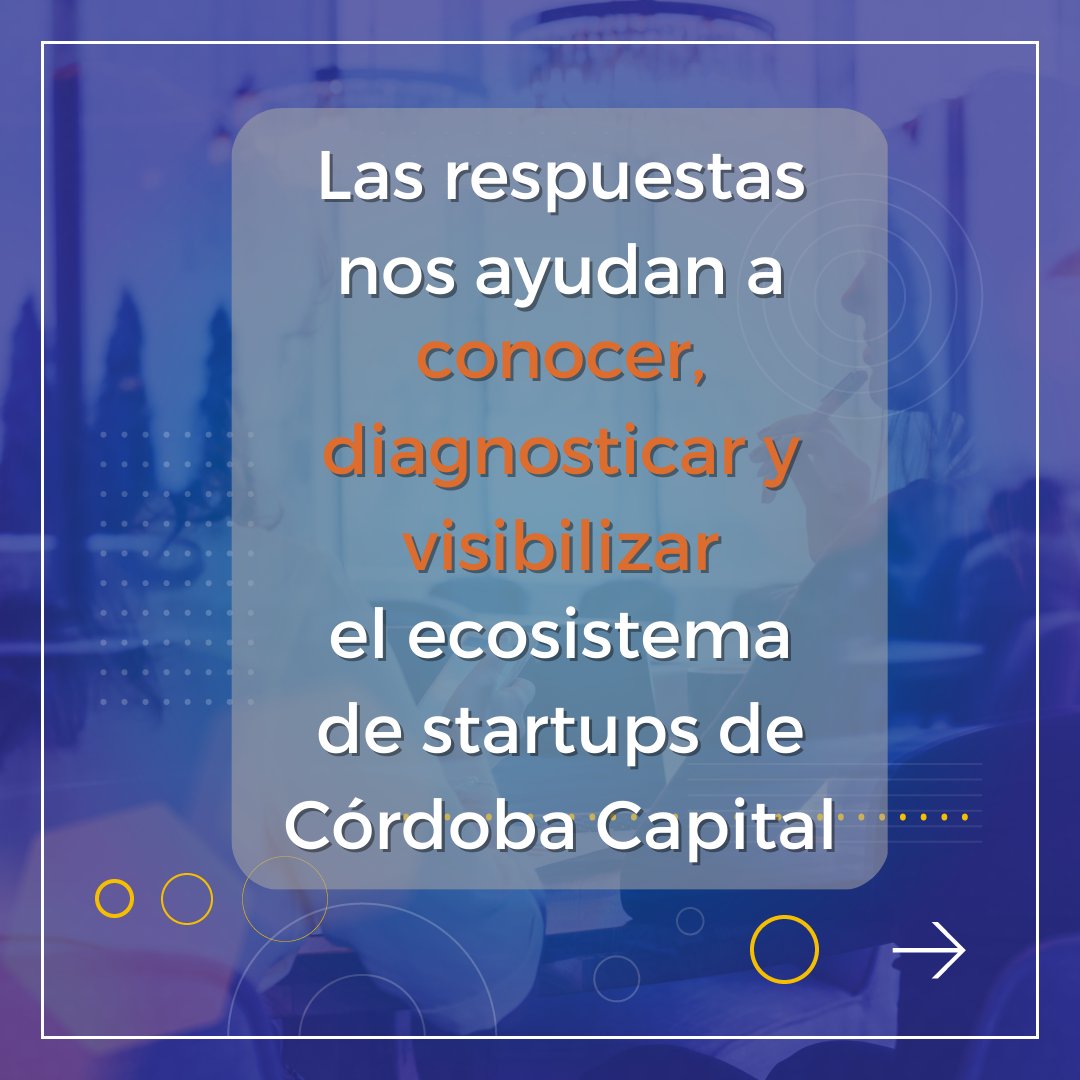 incubadoracba's tweet photo. 🚀Sumate al CÓRDOBA STARTUP MONITOR
👉🏼Se trata de un censo anual de #startups impulsado por las principales instituciones del ecosistema tecnológico
🔗Carga tu Startup acá: https://t.co/09qlYSilzQ https://t.co/47SN2t3kln