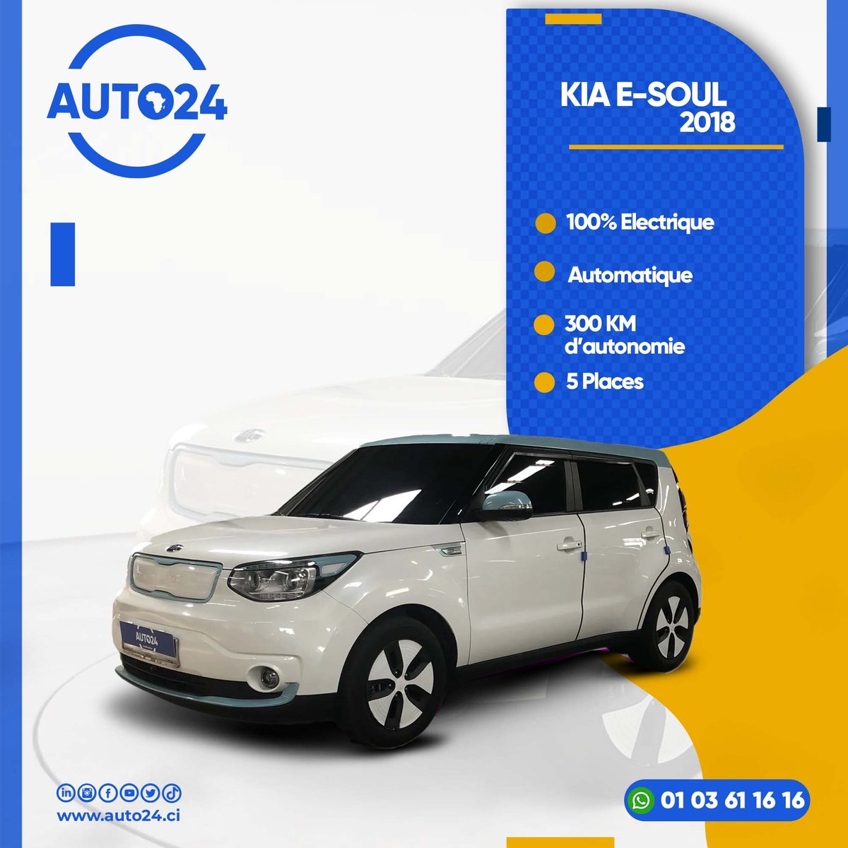 Cotedivoireoff_'s tweet photo. La voiture électrique est disponible en Côte d’Ivoire 🇨🇮 !!!
Où ? Bah ici 👉🏾 https://t.co/kc1WYp95TE
#Auto24 https://t.co/oyyn1WPP5v