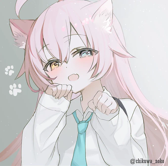 猫ホシノ #ブルアカ 