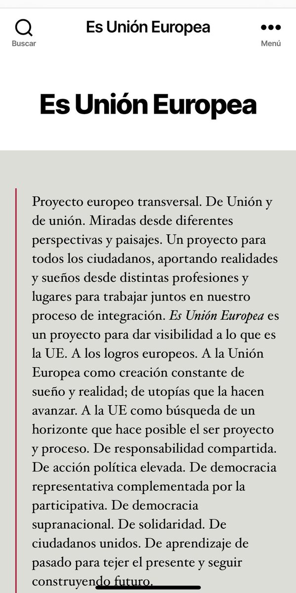 Su_delRio's tweet photo. ‘Es Unión Europea’ vuelve a pasear, escribir, analizar, mirar. Políticos, profesores, empresarios, juristas, economistas, escritores, periodistas, deportistas, participan. Reflexionaremos sb el tiempo decisivo q.viven la #UE #España https://t.co/tQn5Gg7TiL #EsUE #Europa #Política https://t.co/zXeX9ArA2a